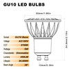 ALIDE GU10 Led Light Bulbs Dimmable AC120V,25W 35W 50W Halogen