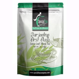 Special Tea Darjeeling First Flush Black Tea, Loose Leaf, 3 Ounce
