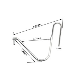 T-Post Clips Galvanized Steel Fence Clips 600 PCS 10 Gauge Convenient and Fast Installation Pre-Cut Fence Ties for T-Posts/U-Posts