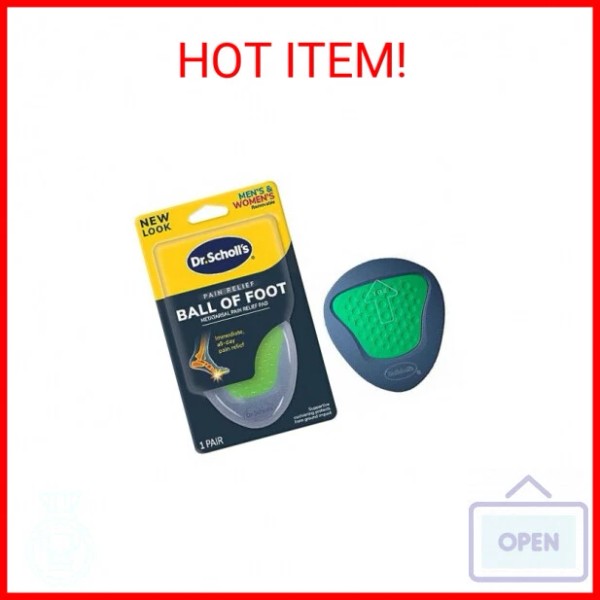 Dr. Scholl's Metatarsal Pad, Insoles for Immediate All-Day Ball of