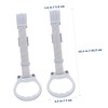 Kisangel 2 Pack Playpen Pull up Rings Soft Child-Friendly Learning