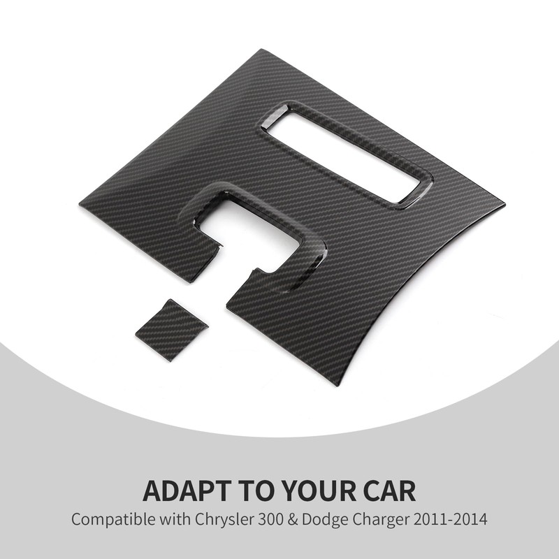 Linskip Gear Shift Panel Trim Compatible with Chrysler 300 &