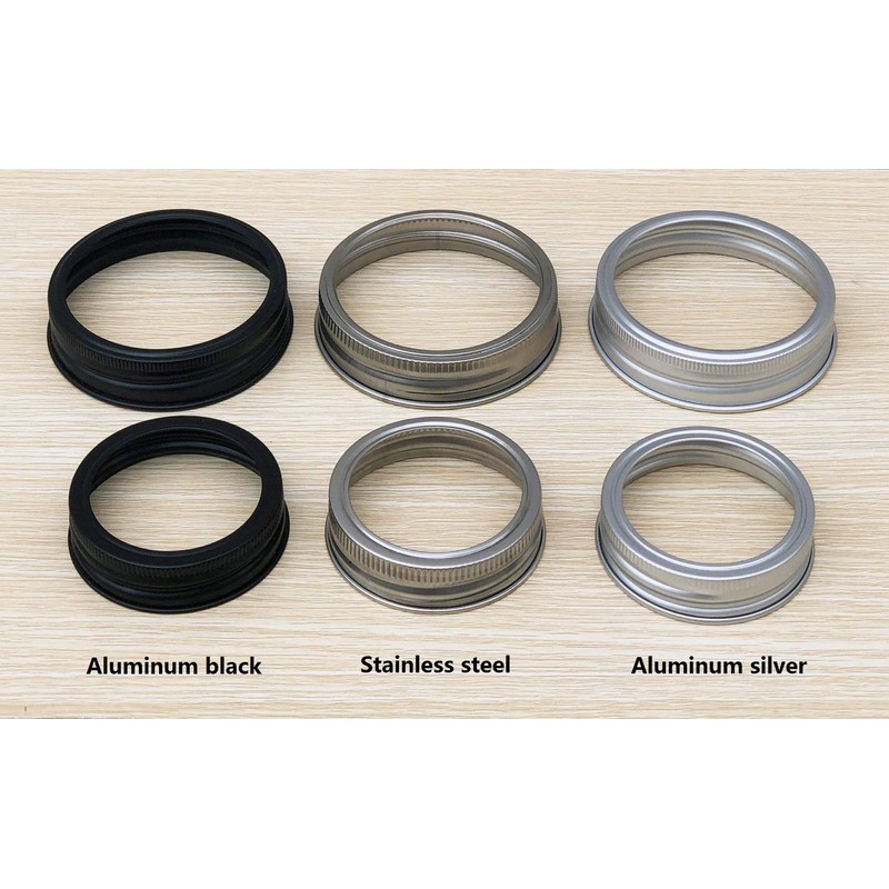 THINKCHANCES Food Safe and BPA Free Rust Resistant Silver Aluminum