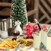 wjrsxilt wjrsxilt Christmas Paper Food Tray Xmas Decorations Christmas Tree