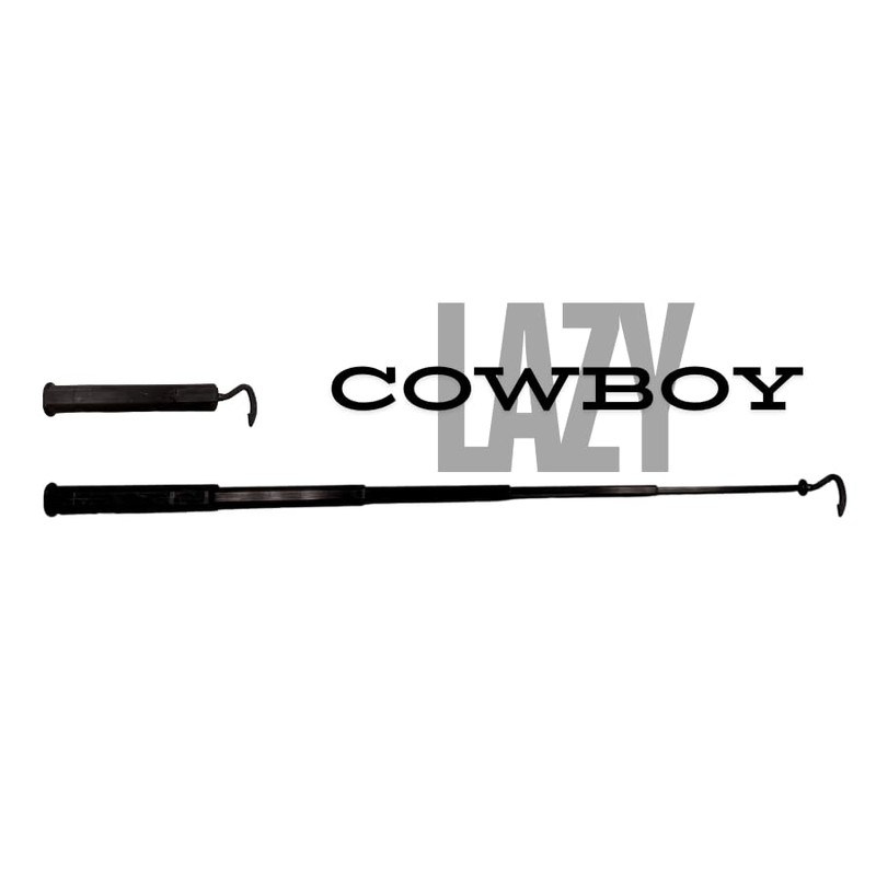 Lazy Cowboy Telescoping Hook Pole 12"-44" - Ideal Reaching Tool