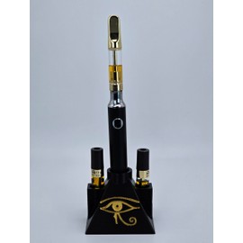 Egyptian Pyramid Vape Pen Stand (Black & Gold)