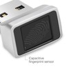 USB Fingerprint Reader for Windows10, Small Portable 0.5S 360° Detection