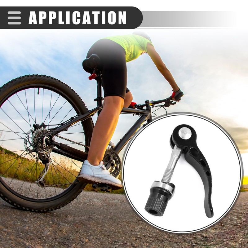 Motoforti Universal Bicycle Quick Release Binder Bolt, 12.3cm Length