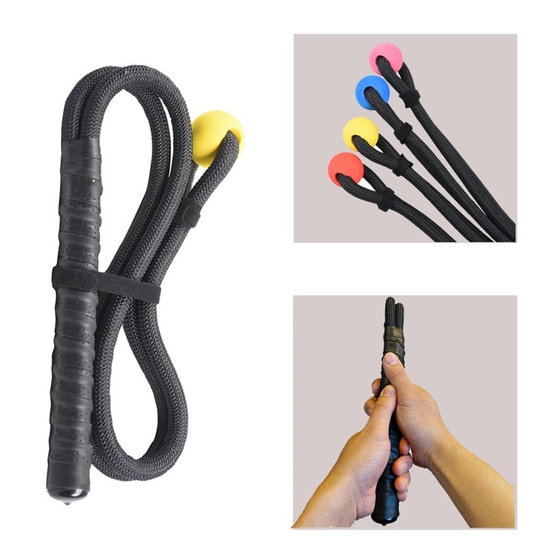 Snblzhef Golf Swing Trainer Golf Practice Training Rope Elastic Golf