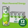 V8 +SPARKLING ENERGY Lemon Lime Energy Drink, Made with Real