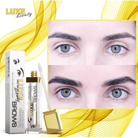 LUXE Beauty Brows Eyebrow Growth Serum - 0.23 Ounce (Pack of 1) - Treats Thin and Over-Plucked Brows