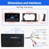 ESSGOO 4+64GB For Toyota Highlander 2014-2019 Car Stereo Android 14