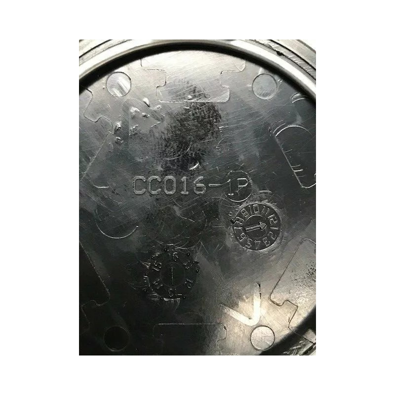 Velocity Gloss Black Snap In Wheel Center Cap CC016-1P