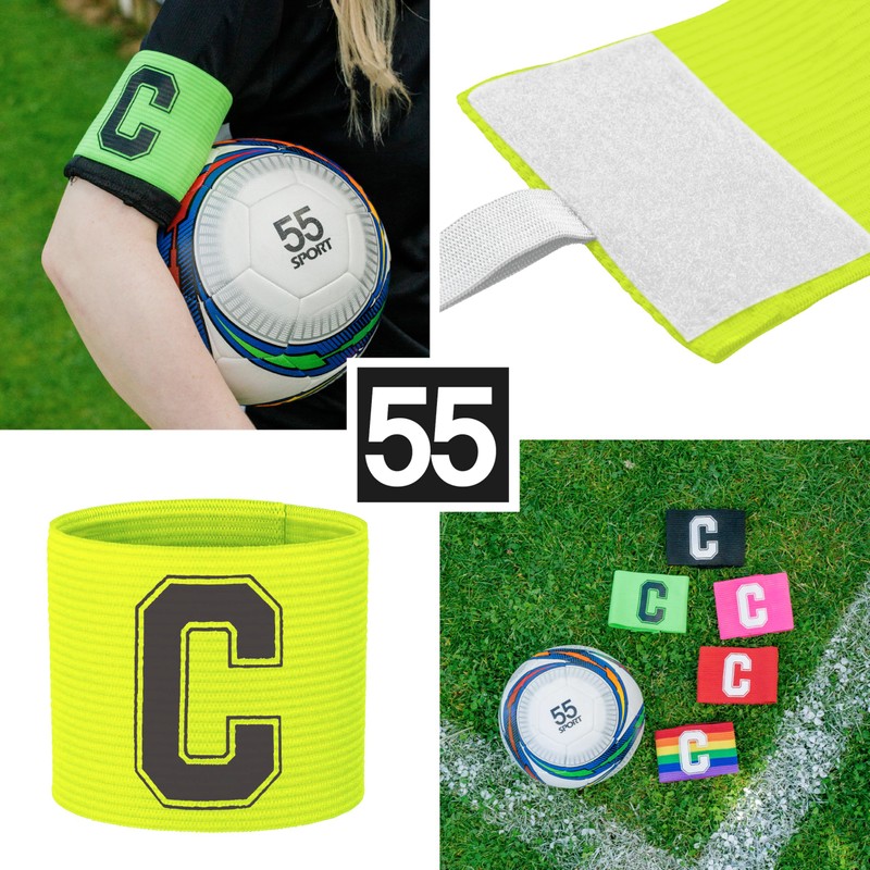 55 Sport Football Adult & Junior Captain's Armband - Junior