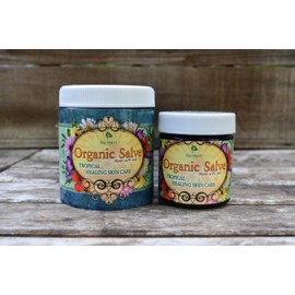 BIG ISLAND FARMS ORGANIC TOPICAL SKIN SALVE BLESSED TROPICAL SKINCARE 2oz