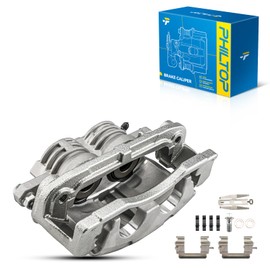 PHILTOP Front Brake Caliper Compatible with 2002-2005 Trailblazer, 2002-2005 Envoy, 2004-2005 Rainier, 2002-2004 Bravada, 2005-2005 Ascender, 2006-2006 SSR, 18-B4799A