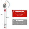 Sutekus Rotary Drum Pump, 15-55 Gallon, for Fuel Transfer (Kerosene,