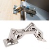 180 Degree Cabinet Hinges Concealed Kitchen Cupboard Blind Corner Hinges
