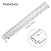 YouOKLight Plastic Ruler 30cm, Clear Ruler,Transparent Ruler 12 inch,Metric Ruler,Ruler