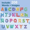 Bilingual Spanish English Alphabet ABC Puzzle Jigsaw for Toddlers, Age