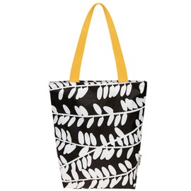 allydrew Foldable Lightweight Tote Bag with Durable Ripstop Polyester for Shopping, Travel, Gym, Beach, Casual, Everyday, Small, Vines