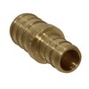 XFITTING 10 Pcs Pex Coupling, 1/2" x 5/8", Brass, Coupling,