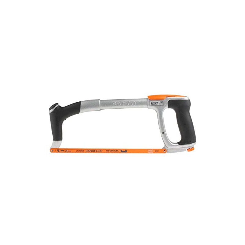 Bahco 325 Professional Hacksaw with Ergo Handle, 300mm (12in), Silver