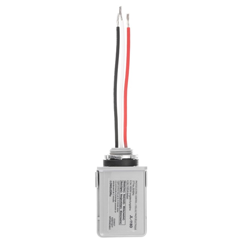 sourcing map JL-118D 277-Volt Stem Mount Thermal Photocontrol, Dusk to