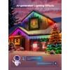 Govee Christmas Lights 2, RGBWIC 99FT 300LEDs Holiday String Lights