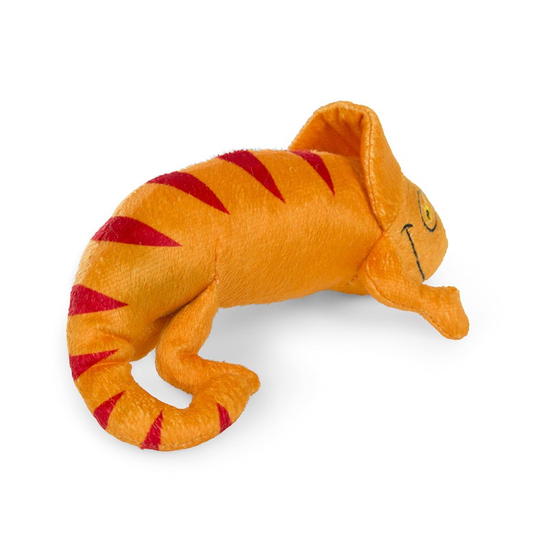 Petface Planet Curtis the Chameleon Eco Friendly Plush Cat Toy