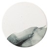 &NE NRS-288-SBBO Ceramic Diatomaceous Earth Coaster NIJIMI Suiboku Ink Board,