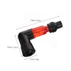 BUGUUYO 3pcs Bend Ignition Cap for Atvs Dirt Bikes and