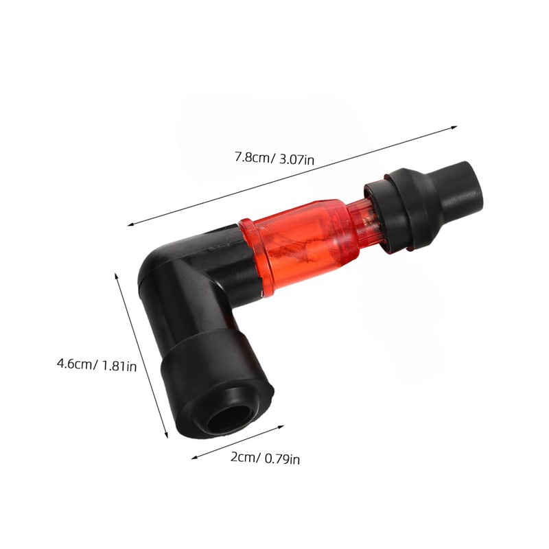 BUGUUYO 3pcs Bend Ignition Cap for Atvs Dirt Bikes and