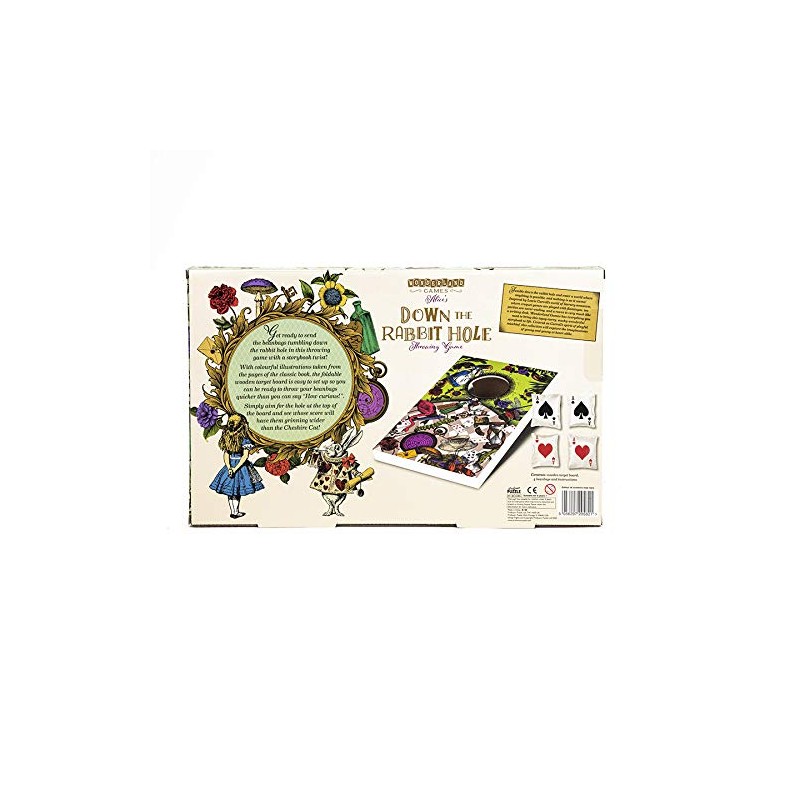 Professor PUZZLE Down The Rabbit Hole - Alice in Wonderland