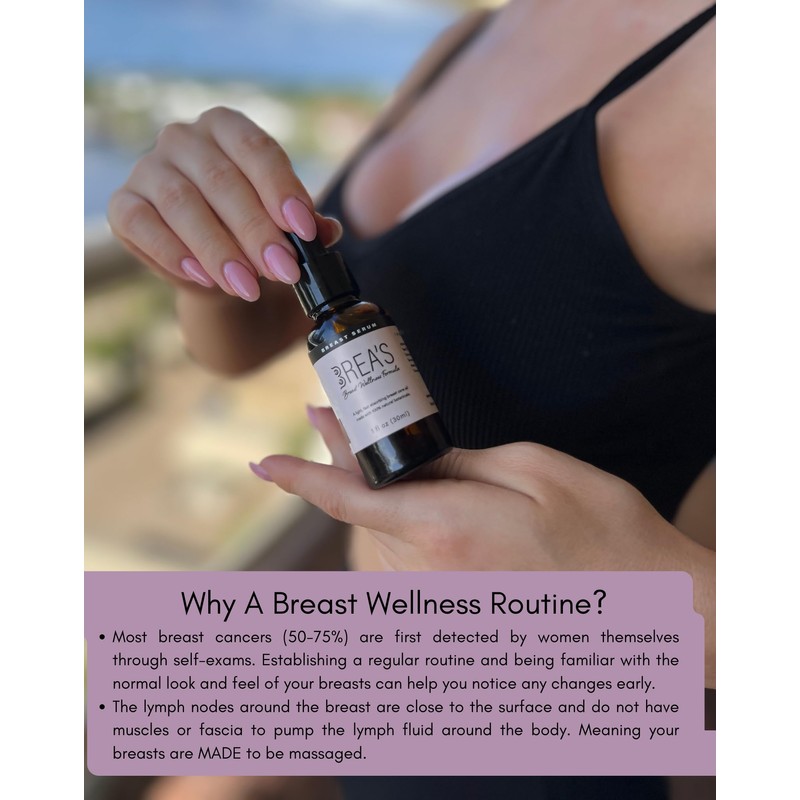 Brea's Breast Wellness Serum – Botanical Essential Oil Blend with