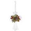 Ganz Kissing Krystals Mistletoe Krystal Cross Ornaments Set of 3