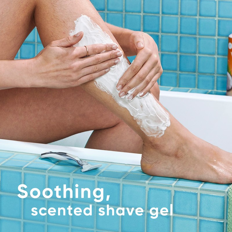 Gillette Venus Relaxing Coconut Shave Gel, Women’s, Shaving Cream, 7