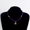 Azusa Sun Boho Beaded Choker Necklace Starfish Cute Summer Pendant