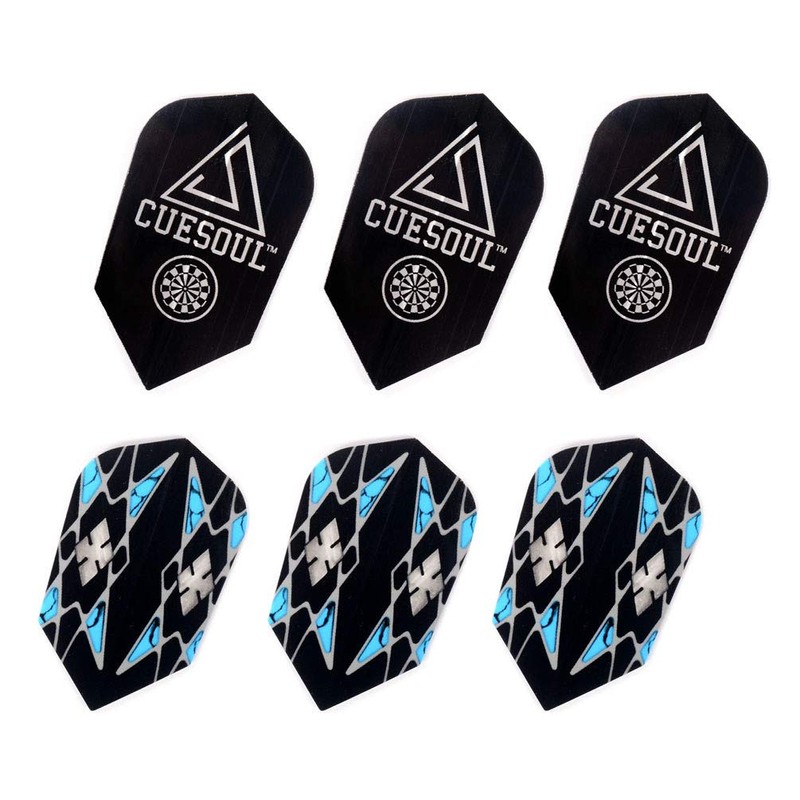 CUESOUL Tungsten Soft Tip Darts - Precision Barrel 0.5 Ounce