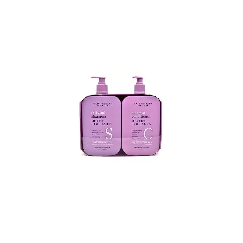 Hair Therapy Australia Thick & Full Shampoo & Conditioner Set