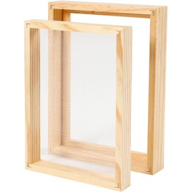 Paper Strainer for Paper Making Double Frame 25 x 19 cm