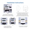 3 Phase 4 Wire Energy Meter 220/380V 5-80A Energy Consumption