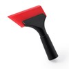 FOSHIO Small Squeegee with 5 Inch Rubber Blade Mini Wiper