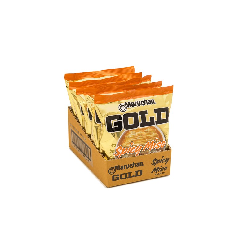 Maruchan Gold Spicy Miso Craft Ramen Noodles, 4.21 Oz, Pack