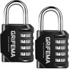 GRIFEMA GA1001 Combination Padlock, 4 Digit Coded Zinc Alloy Heavy
