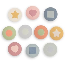 mushie Foam Bath Puzzle | 10 Pieces for Ages 3 Years+ | Floating Foam for Kids and Toddlers