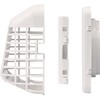 Deflecto Easy Clean Louvered Dryer Hood with Bird Guard, 4”