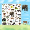 Fancy Land Animal Stickers Jungle Animal Sticker for Kids 8