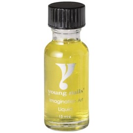 Young Nails Liquid Art, Yellow, 0.5 Fl Oz