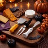 Potchen 3 Pcs Halloween Cheese Knives Spreader Set, Ghost Cheese
